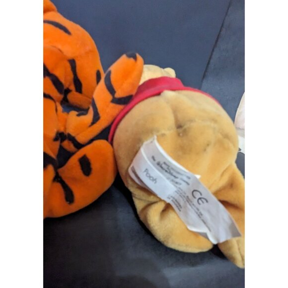 Vintage Winnie The Pooh & Tigger Plush Set Stuffed Animals By Disney Co - Picture 6 of 7